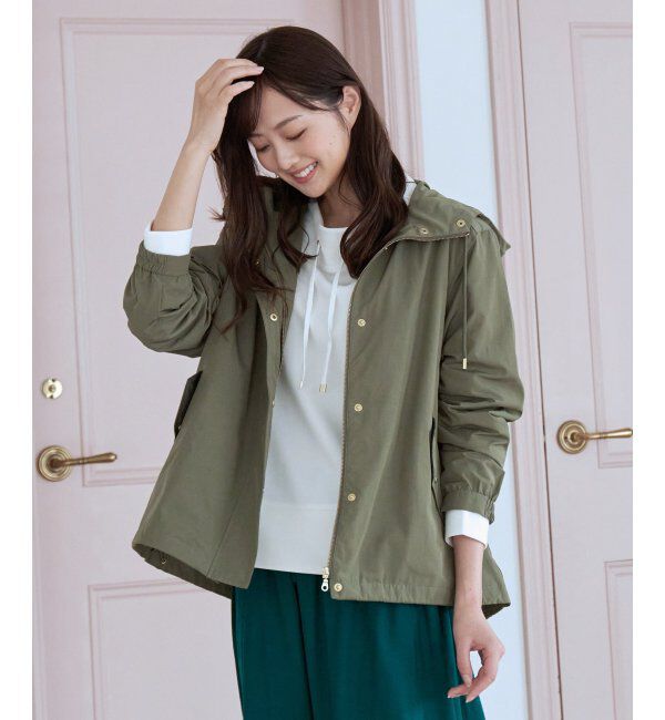 ikka「撥水マウンテンパーカー」|ブルゾン・スタジャン|