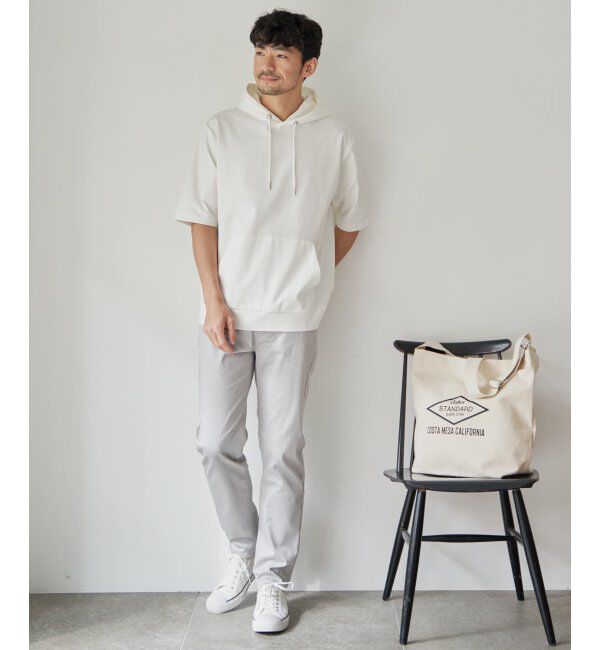 ikka「5分袖セイケツカイテキパーカー」|Tシャツ・カットソー|