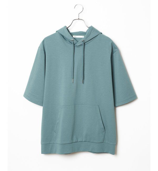 ikka「5分袖セイケツカイテキパーカー」|Tシャツ・カットソー|