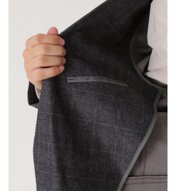 IKKA LOUNGE「【セットアップ対応】メッシュプリントテーラードジャケット」|テーラードジャケット|