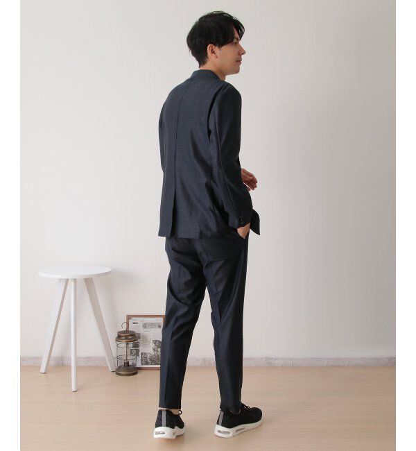 IKKA LOUNGE「【セットアップ対応】メッシュプリントテーラードジャケット」|テーラードジャケット|