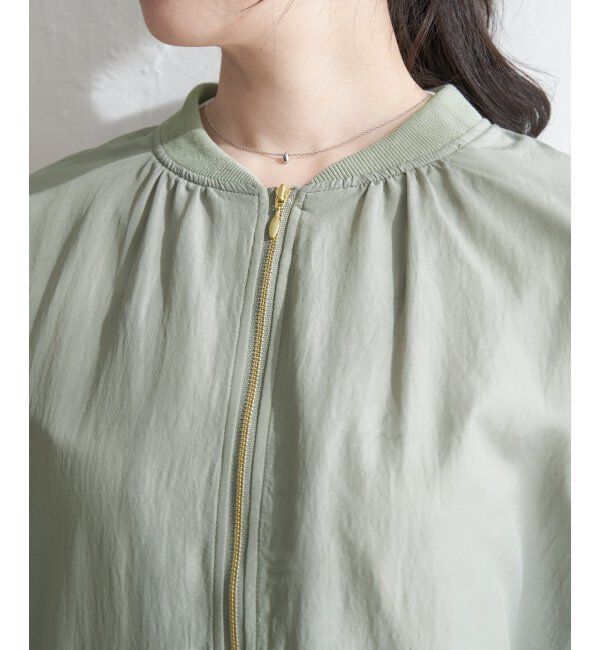 ikka「シアMA-1」|ブルゾン・スタジャン|