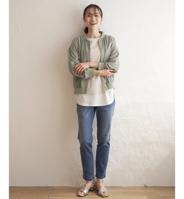 ikka「シアMA-1」|ブルゾン・スタジャン|