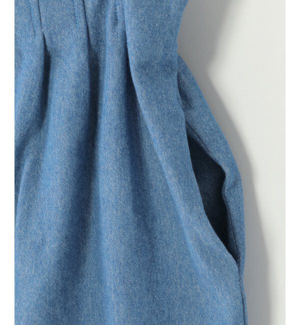 ikka kids「麻混サス付きタックワイドパンツ（120~160cm）」|その他|