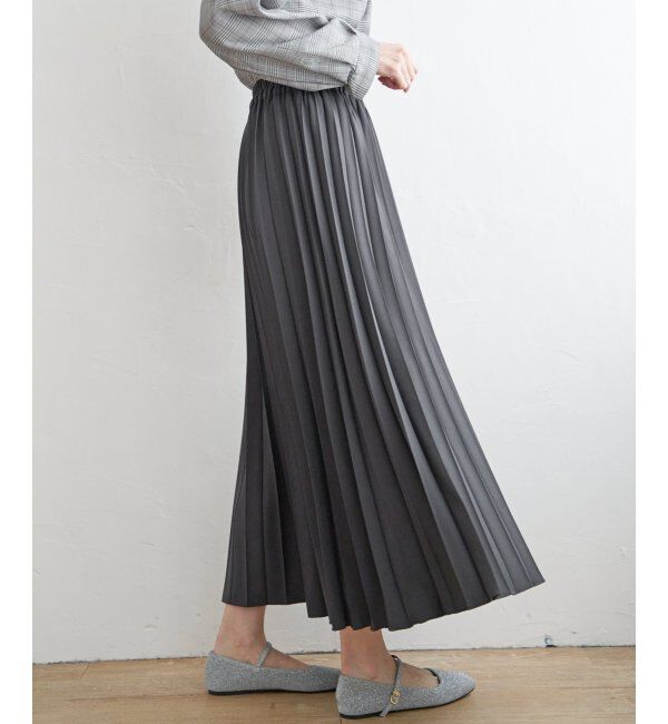 ikka「【2WAY】リバーシブルスカート」|スカート|チャコール