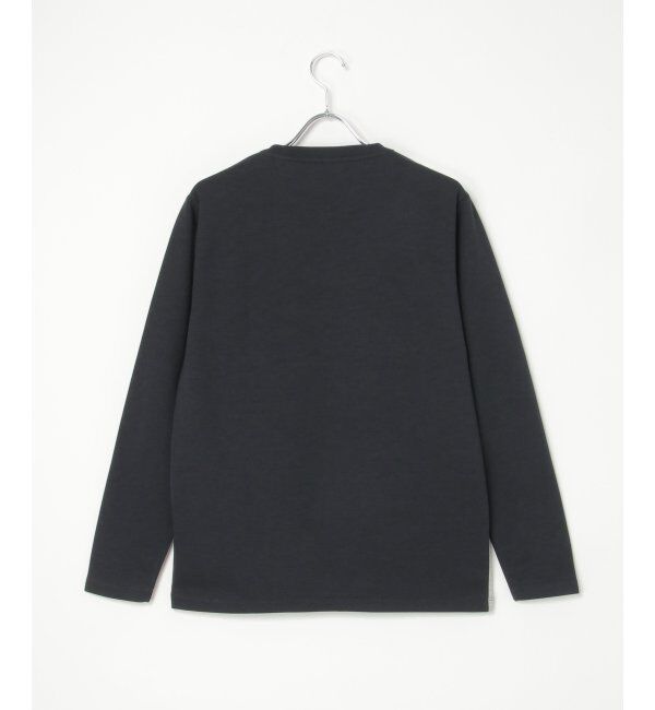 ikka「ブロックススエード切り替えロンT」|Tシャツ・カットソー|