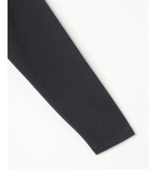 ikka「ブロックススエード切り替えロンT」|Tシャツ・カットソー|