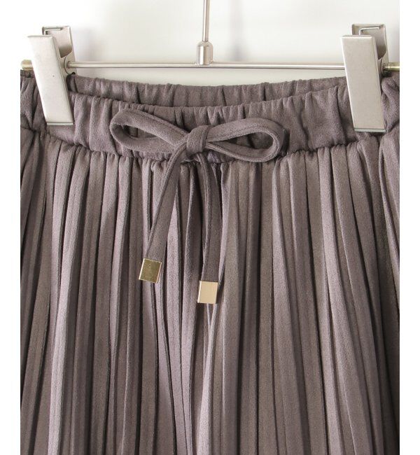 ikka kids「【親子おそろい】スエード風プリーツパンツ（120~160cm）」|その他|