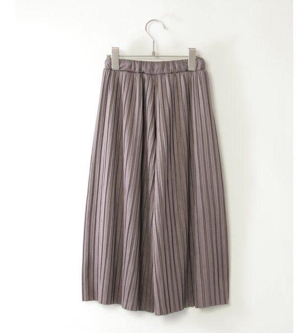 ikka kids「【親子おそろい】スエード風プリーツパンツ（120~160cm）」|その他|