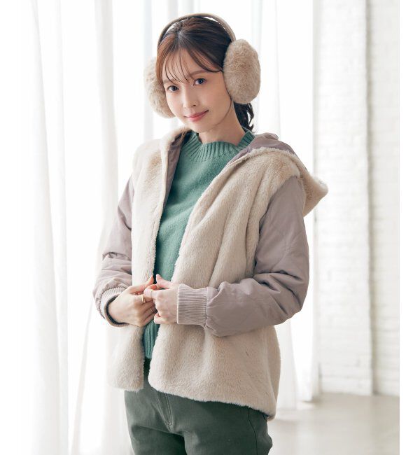 ikka「ライナー付き3WAYマウンテンパーカー」|ブルゾン・スタジャン|