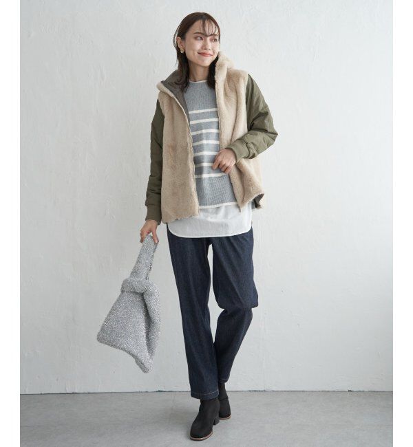 ikka「ライナー付き3WAYマウンテンパーカー」|ブルゾン・スタジャン|