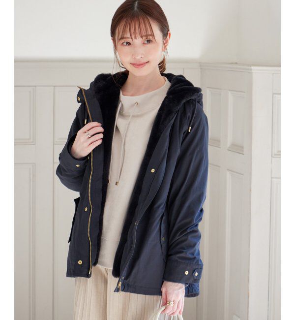 ikka「ライナー付き3WAYマウンテンパーカー」|ブルゾン・スタジャン|