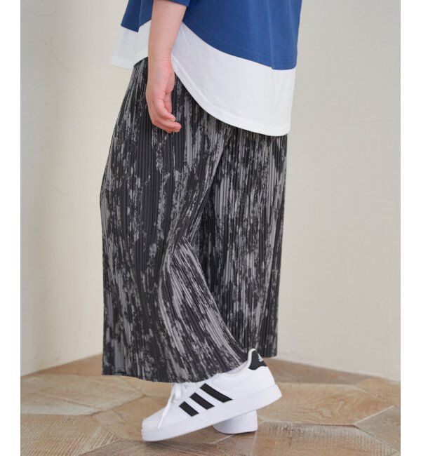 ikka kids「【親子おそろい】さらっとプリーツワイドパンツ（120~160cm）」|その他|