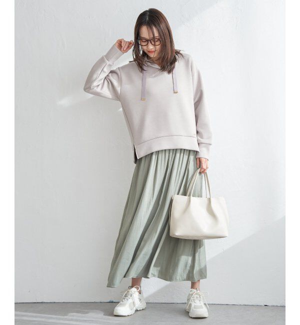 ikka「GOKU楽ダンボールフードパーカー」|パーカー|