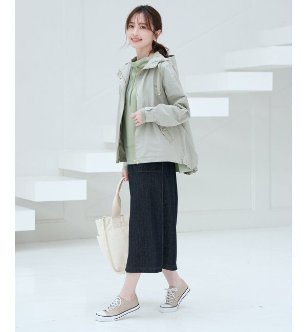 ikka「【雑誌InRed4月号掲載】撥水花粉リリースマウンテンパーカ」|ブルゾン・スタジャン|