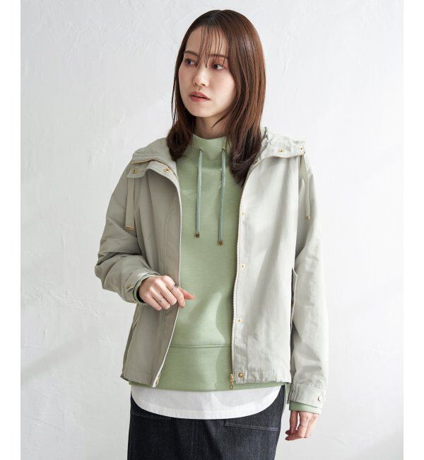 ikka「【雑誌InRed4月号掲載】撥水花粉リリースマウンテンパーカ」|ブルゾン・スタジャン|