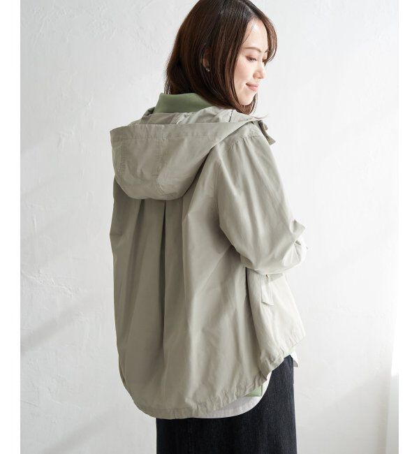 ikka「【雑誌InRed4月号掲載】撥水花粉リリースマウンテンパーカ」|ブルゾン・スタジャン|