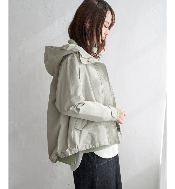 ikka「【雑誌InRed4月号掲載】撥水花粉リリースマウンテンパーカ」|ブルゾン・スタジャン|