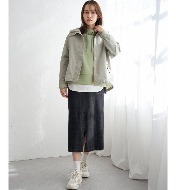 ikka「【雑誌InRed4月号掲載】撥水花粉リリースマウンテンパーカ」|ブルゾン・スタジャン|