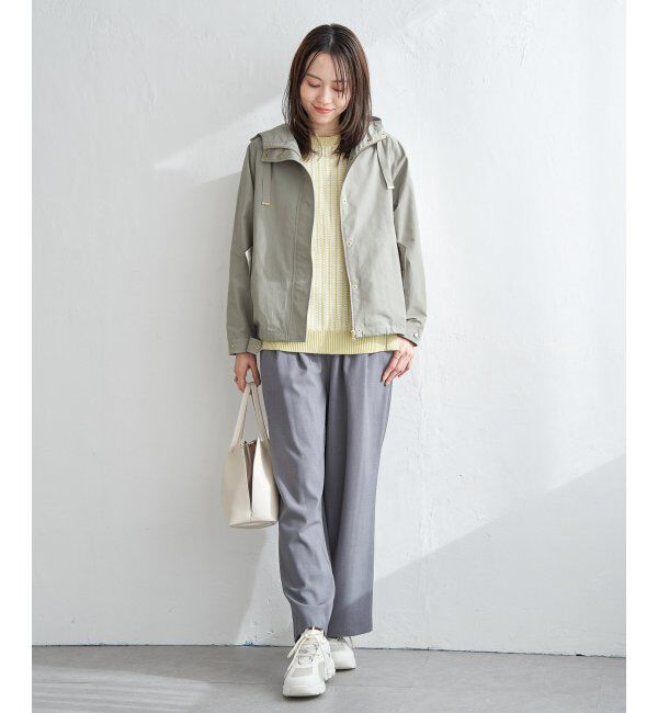 ikka「【雑誌InRed4月号掲載】撥水花粉リリースマウンテンパーカ」|ブルゾン・スタジャン|