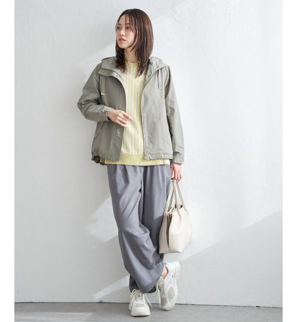 ikka「【雑誌InRed4月号掲載】撥水花粉リリースマウンテンパーカ」|ブルゾン・スタジャン|