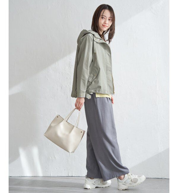 ikka「【雑誌InRed4月号掲載】撥水花粉リリースマウンテンパーカ」|ブルゾン・スタジャン|