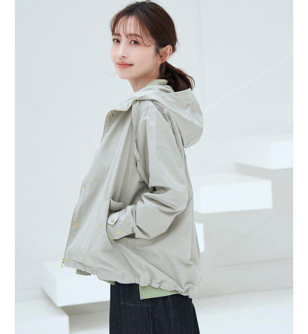 ikka「【雑誌InRed4月号掲載】撥水花粉リリースマウンテンパーカ」|ブルゾン・スタジャン|