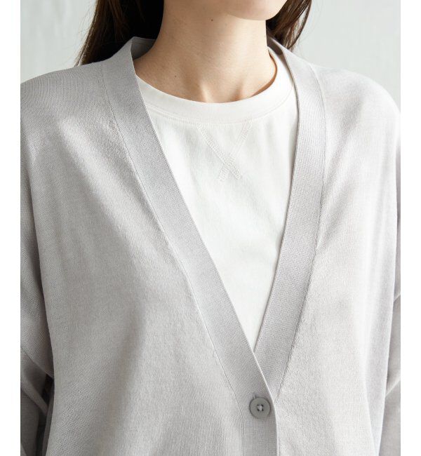 ikka「洗えるさらっとVネックカーディガン」|その他|