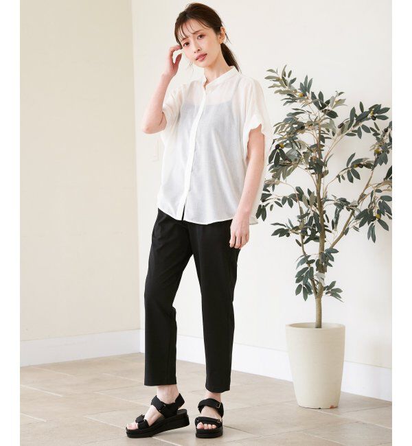 ikka「GOKU楽パンツ 冷感テーパード」|その他|