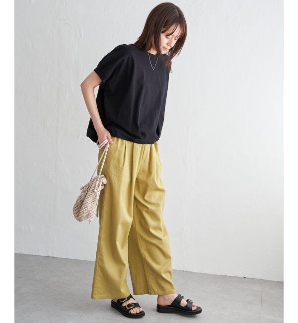 ikka「冷感ドルマンタックプルオーバー」|その他|