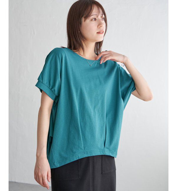 ikka「冷感ドルマンタックプルオーバー」|その他|