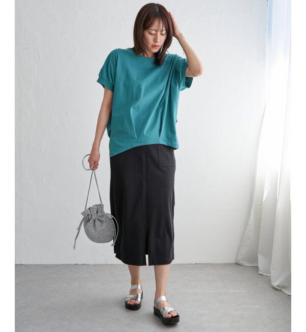 ikka「冷感ドルマンタックプルオーバー」|その他|