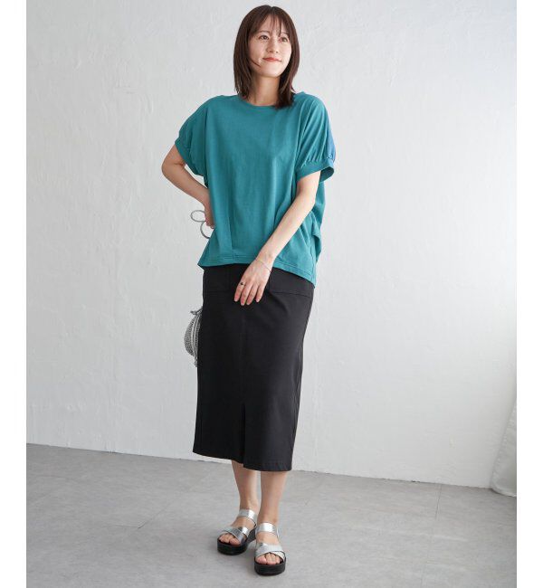 ikka「冷感ドルマンタックプルオーバー」|その他|