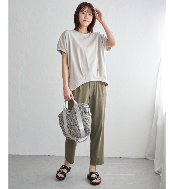 ikka「冷感ドルマンタックプルオーバー」|その他|