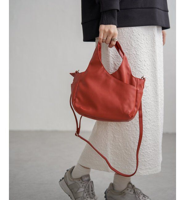 Lbc with Life「フェイクレザークリテバッグミニショルダーバッグ」|その他|