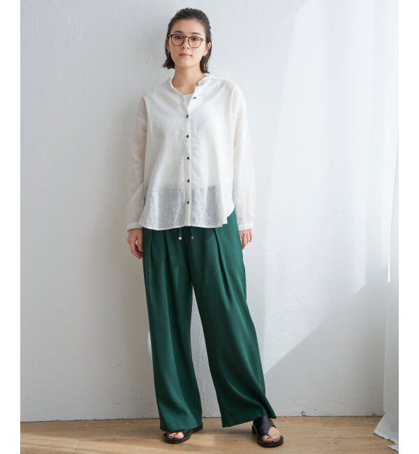 Lbc with Life「ウエストシャーリングワイドパンツ」|その他|