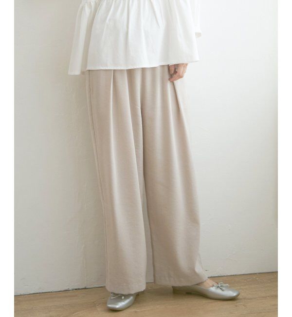 Lbc with Life「ウエストシャーリングワイドパンツ」|その他|