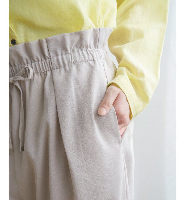 Lbc with Life「ウエストシャーリングワイドパンツ」|その他|