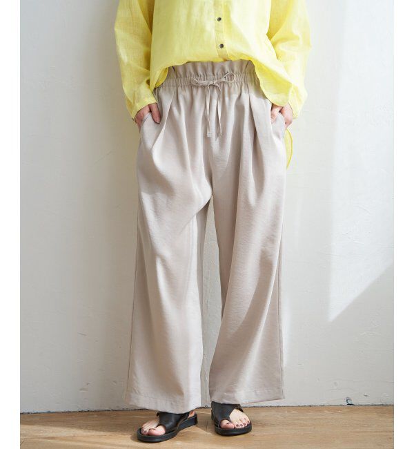 Lbc with Life「ウエストシャーリングワイドパンツ」|その他|