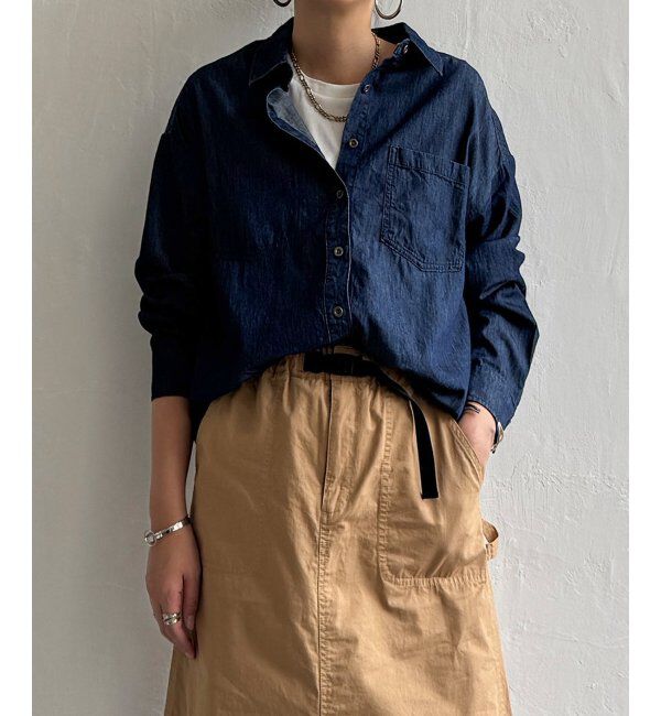 Lbc with Life「ライトオンスデニムシャツ」|シャツ・ブラウス|