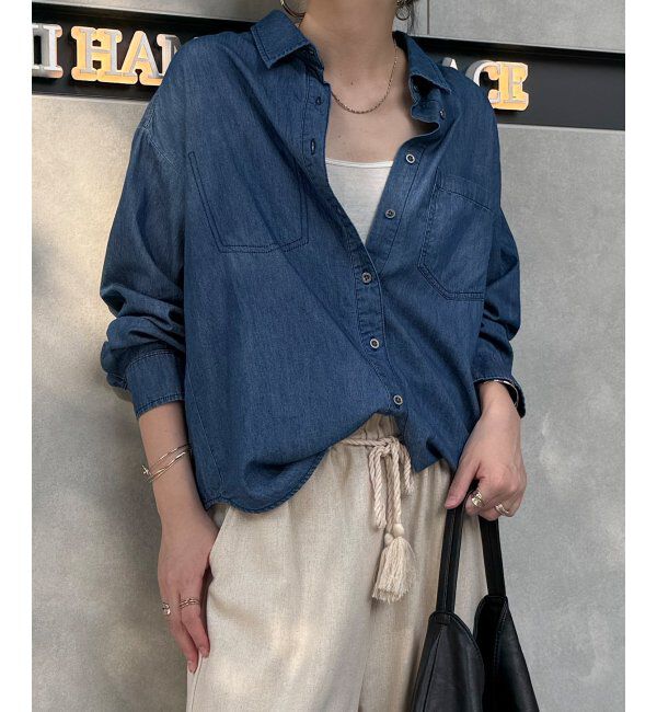 Lbc with Life「ライトオンスデニムシャツ」|シャツ・ブラウス|