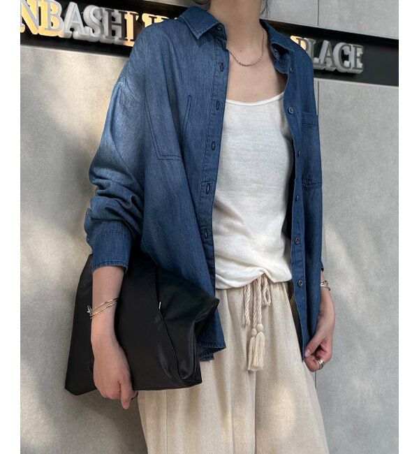 Lbc with Life「ライトオンスデニムシャツ」|シャツ・ブラウス|