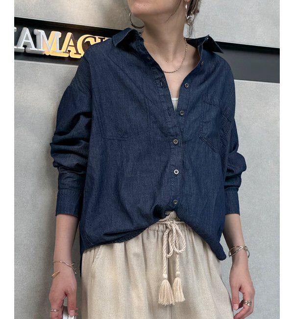 Lbc with Life「ライトオンスデニムシャツ」|シャツ・ブラウス|