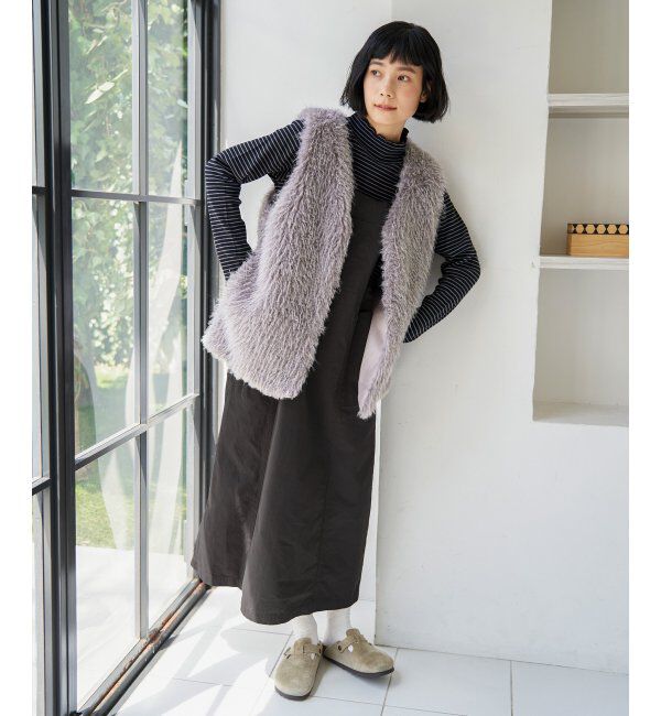 Lbc with Life「ファーベスト」|ダウンベスト・ベスト|