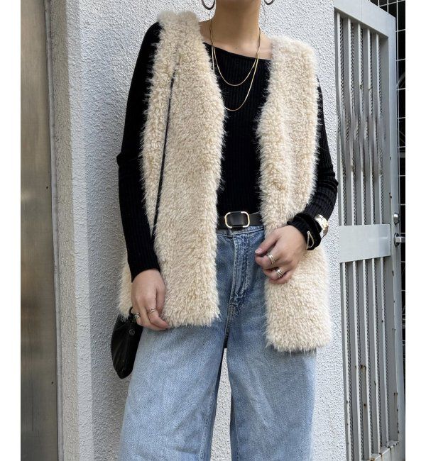 Lbc with Life「ファーベスト」|ダウンベスト・ベスト|