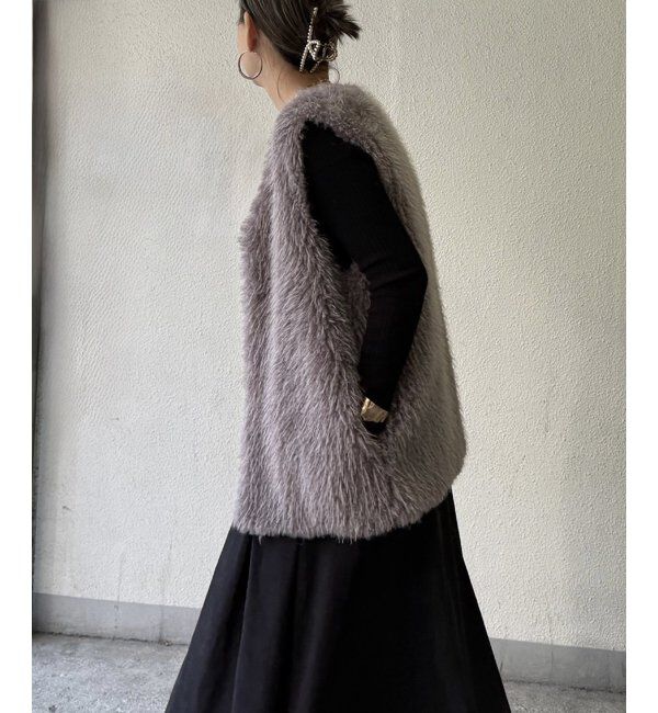 Lbc with Life「ファーベスト」|ダウンベスト・ベスト|