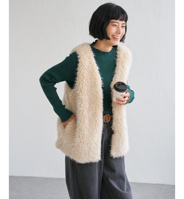 Lbc with Life「ファーベスト」|ダウンベスト・ベスト|