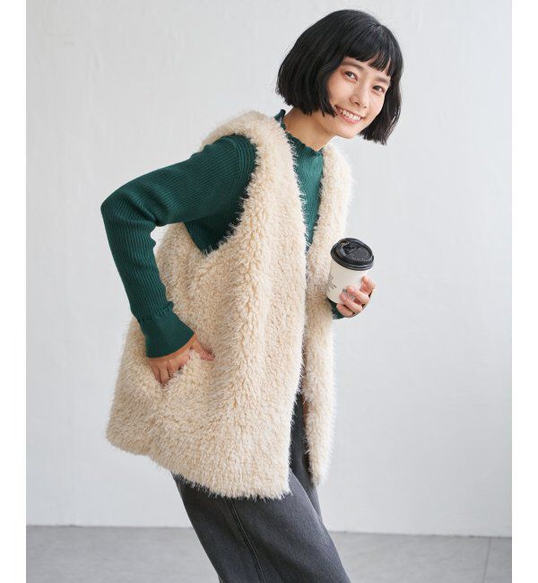 Lbc with Life「ファーベスト」|ダウンベスト・ベスト|