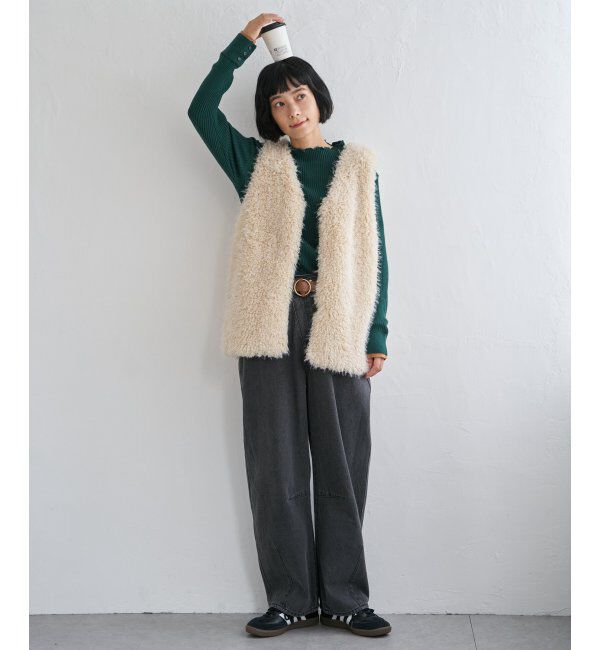 Lbc with Life「ファーベスト」|ダウンベスト・ベスト|