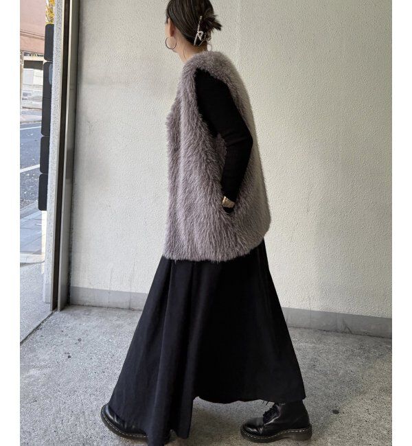 Lbc with Life「ファーベスト」|ダウンベスト・ベスト|